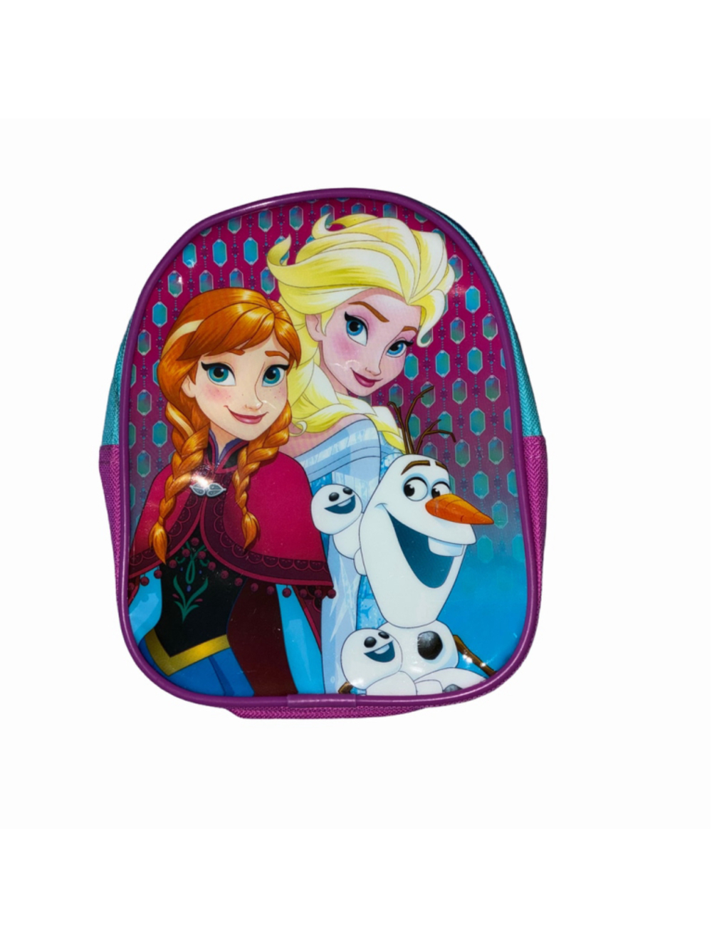 Girls Disney Frozen Mini Backpack 6” Purple Blue